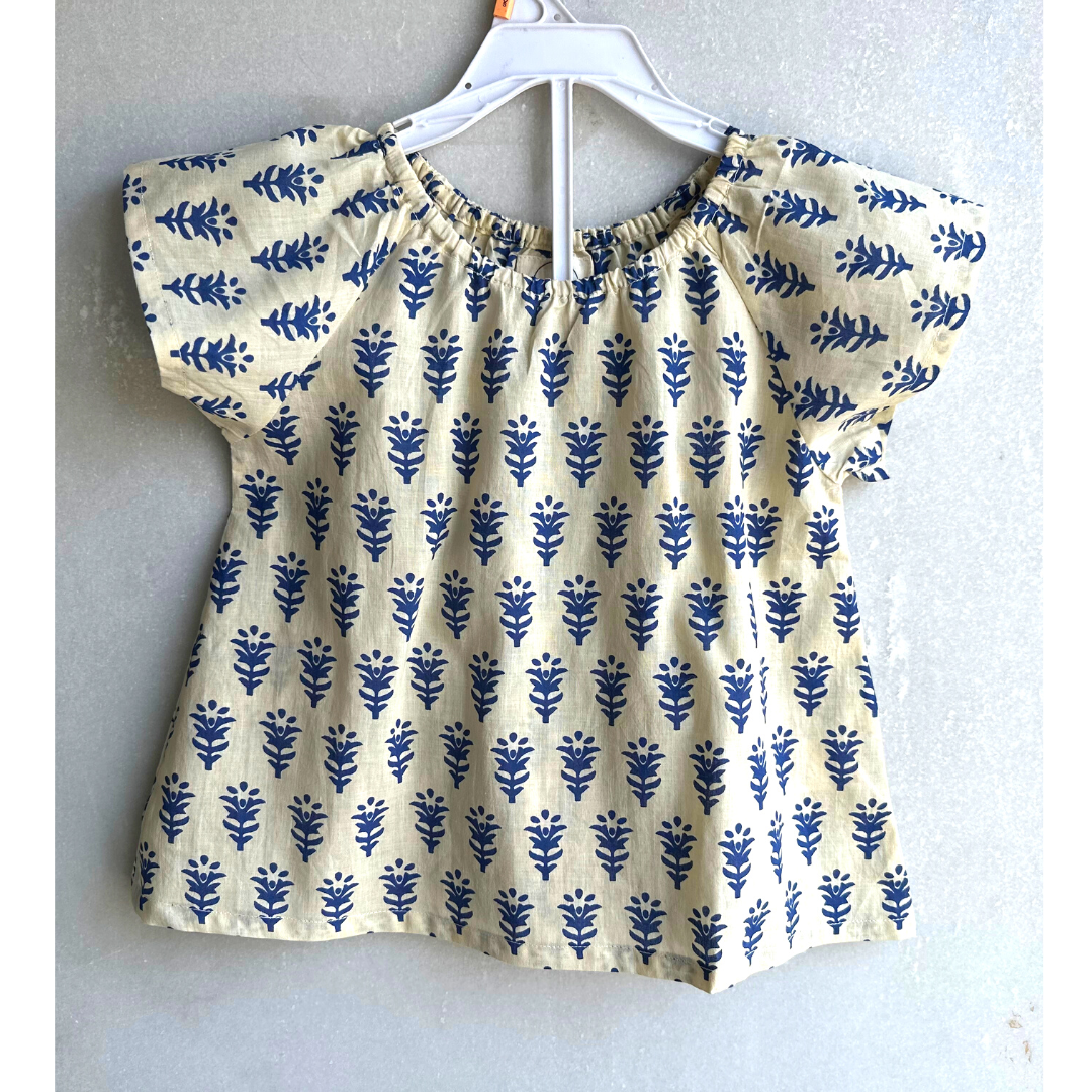 Girls Peasant Top