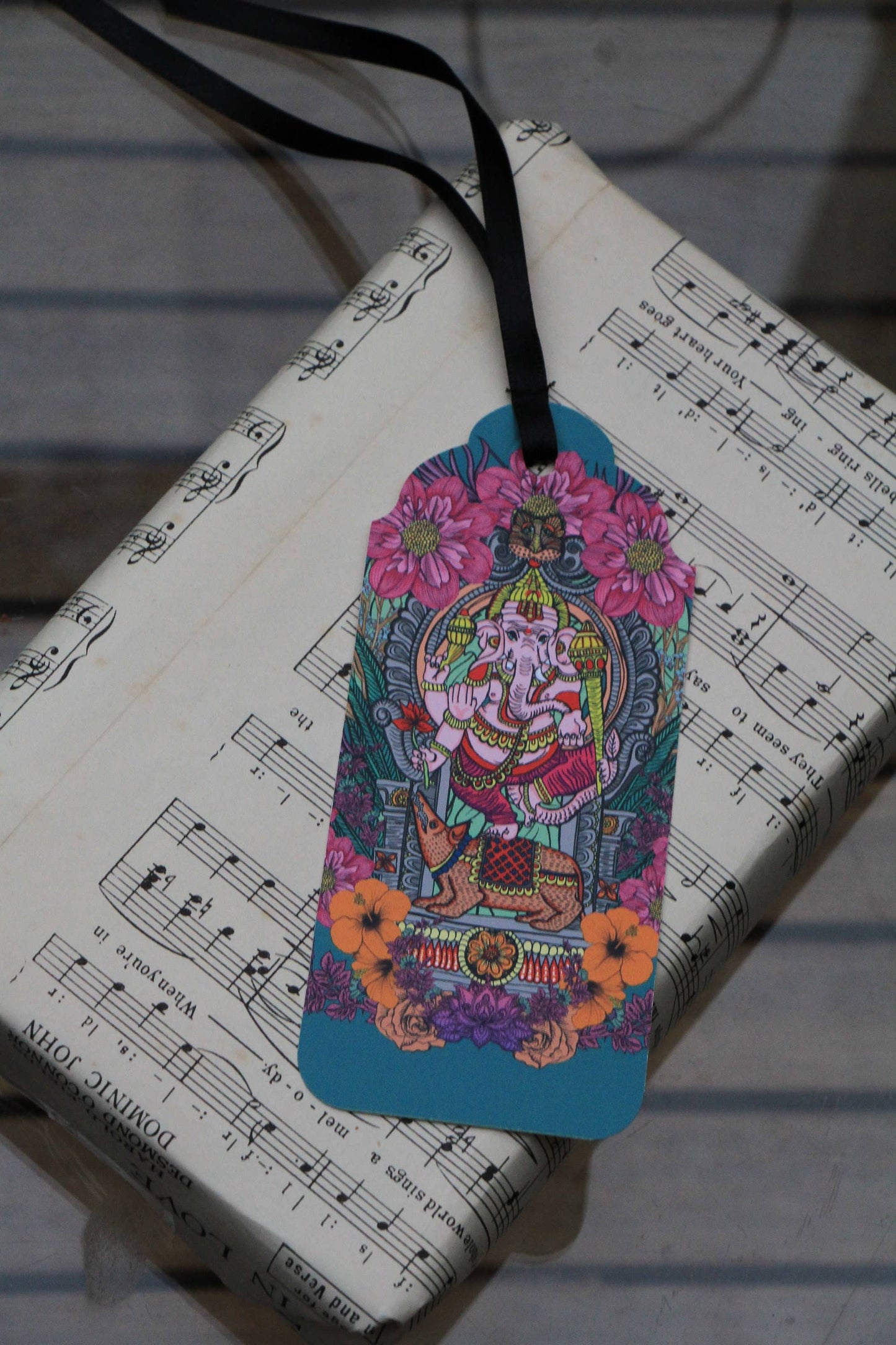 Ganesha Indian God Bookmark
