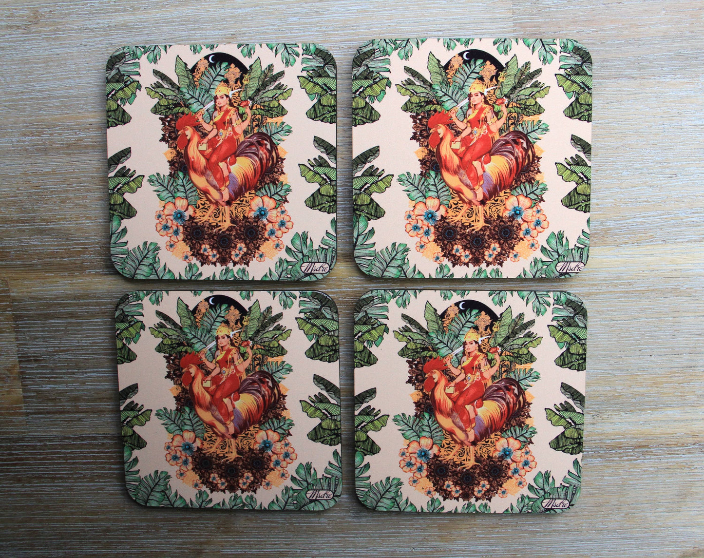 Bahucharji Goddess Coaster