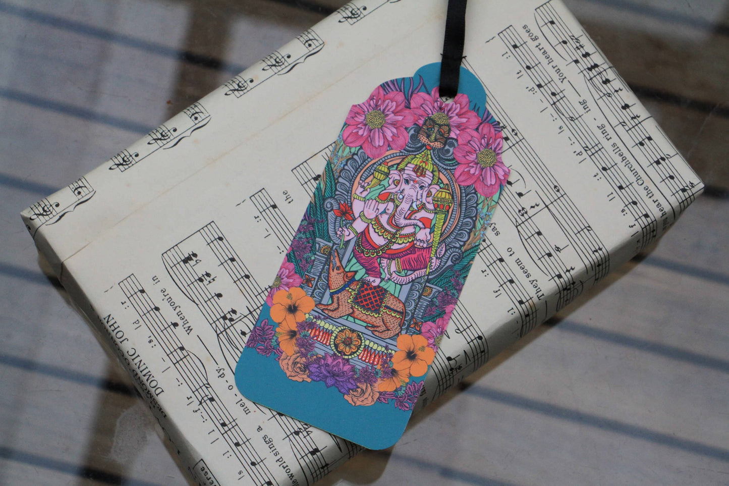 Ganesha Indian God Bookmark