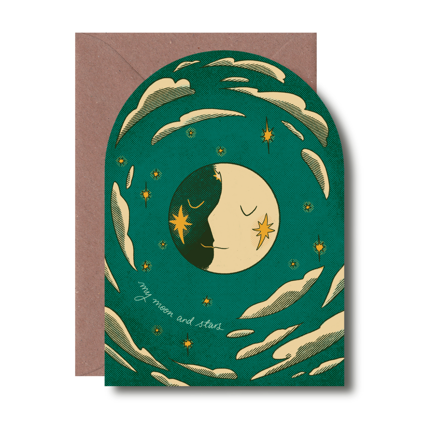 My Moon & Stars Arch Card