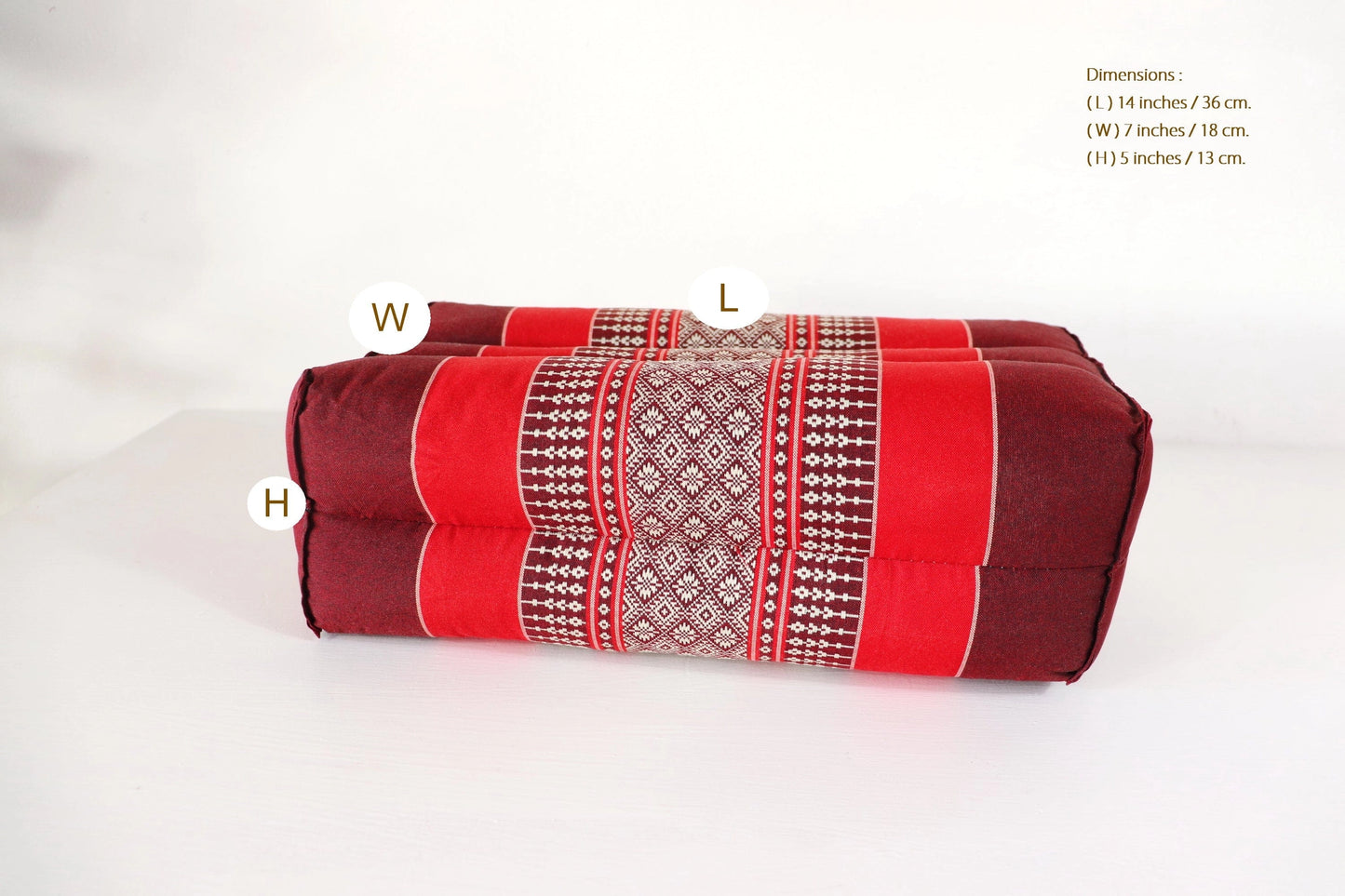 Thai Kapok Yoga Pillow