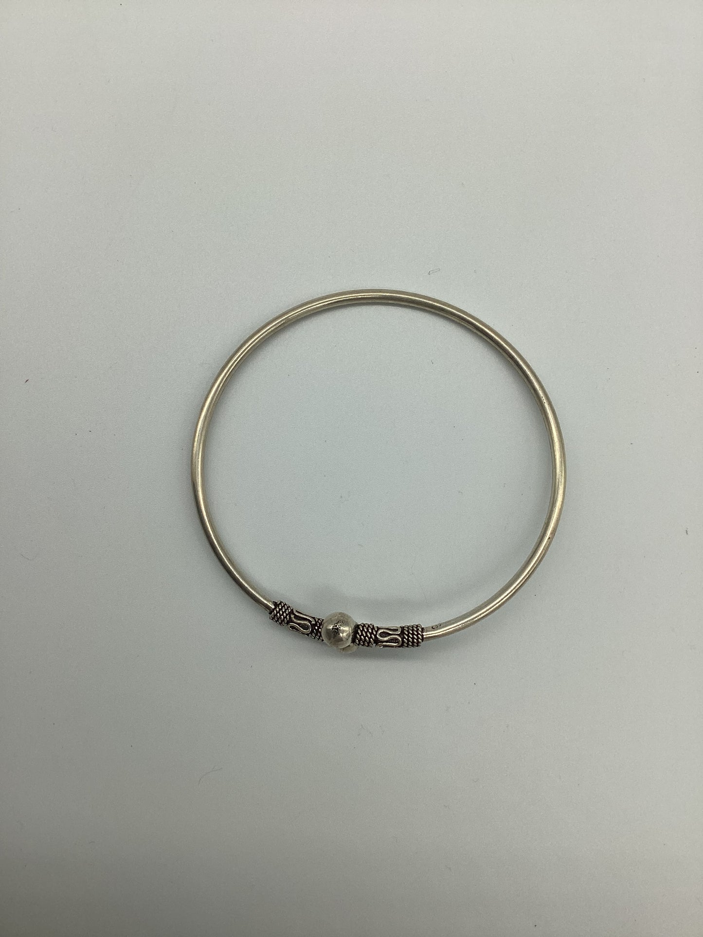 Silver Tribal Arm Cuff