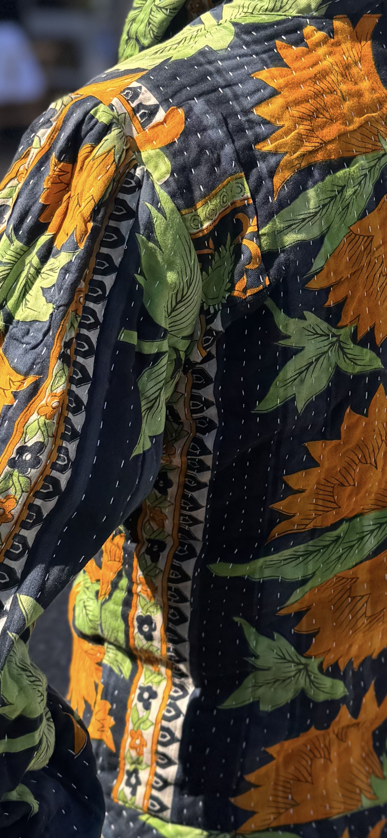 Fitted Kantha Jacket