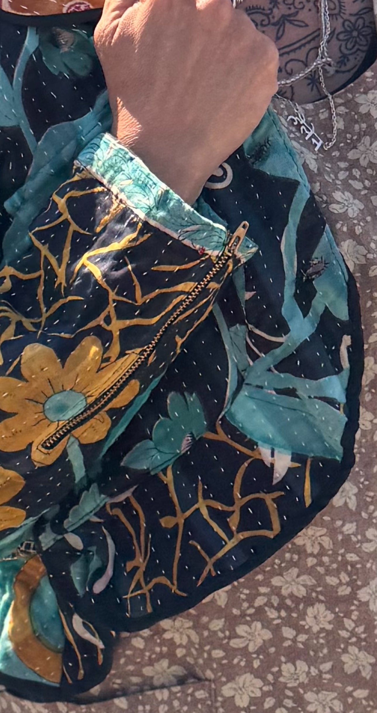 Fitted Kantha Jacket