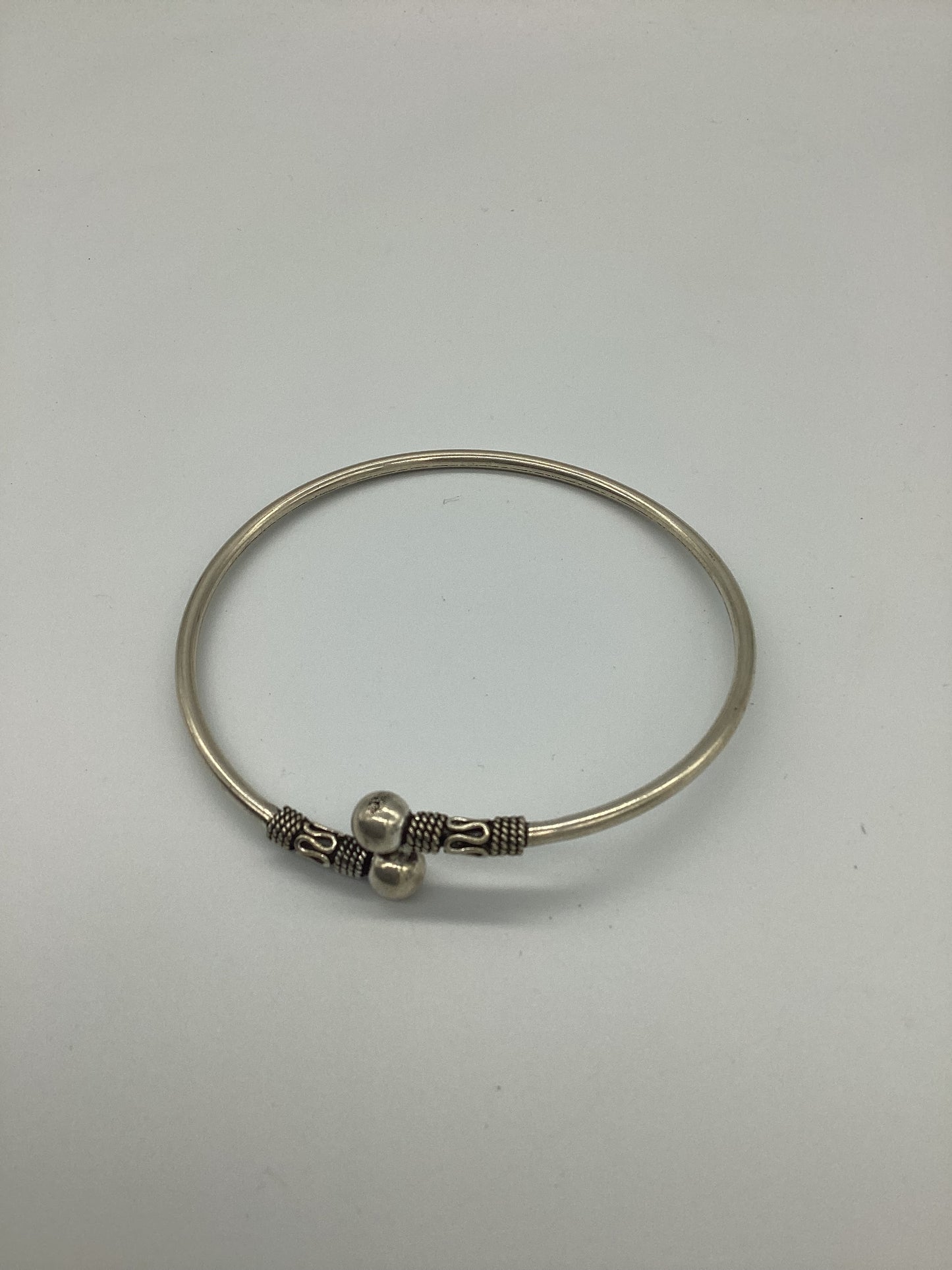 Silver Tribal Arm Cuff