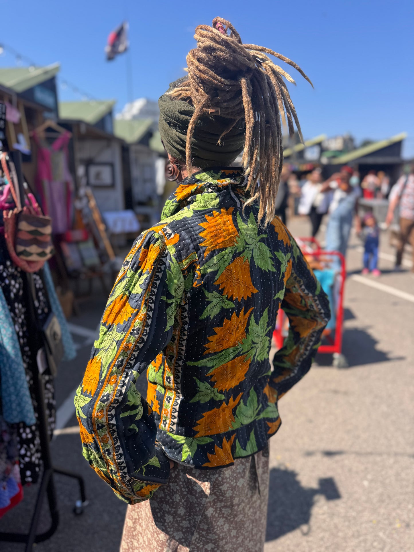 Fitted Kantha Jacket
