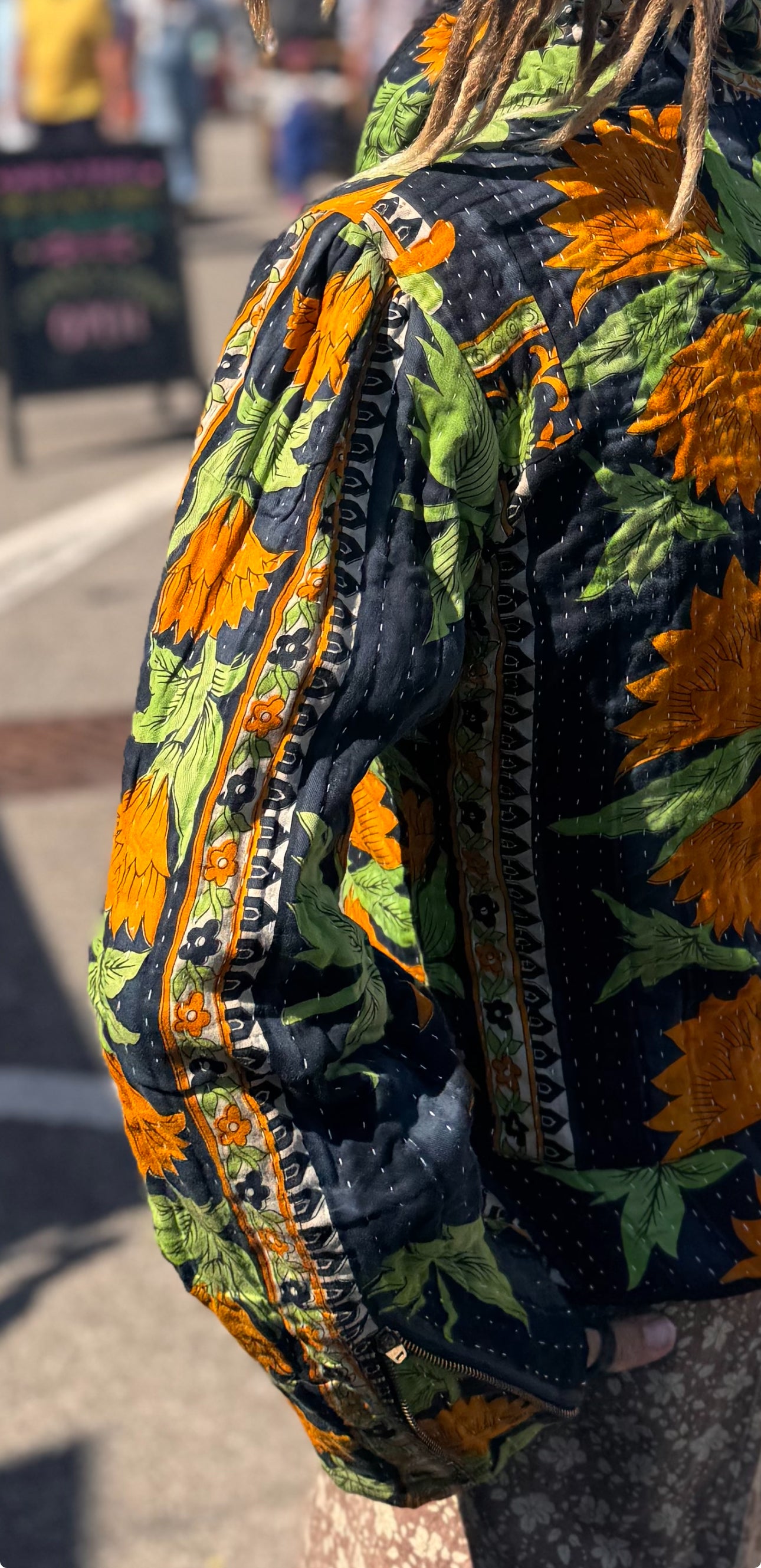 Fitted Kantha Jacket