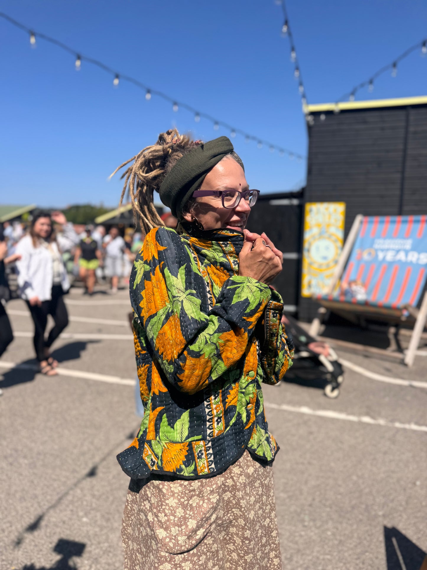 Fitted Kantha Jacket