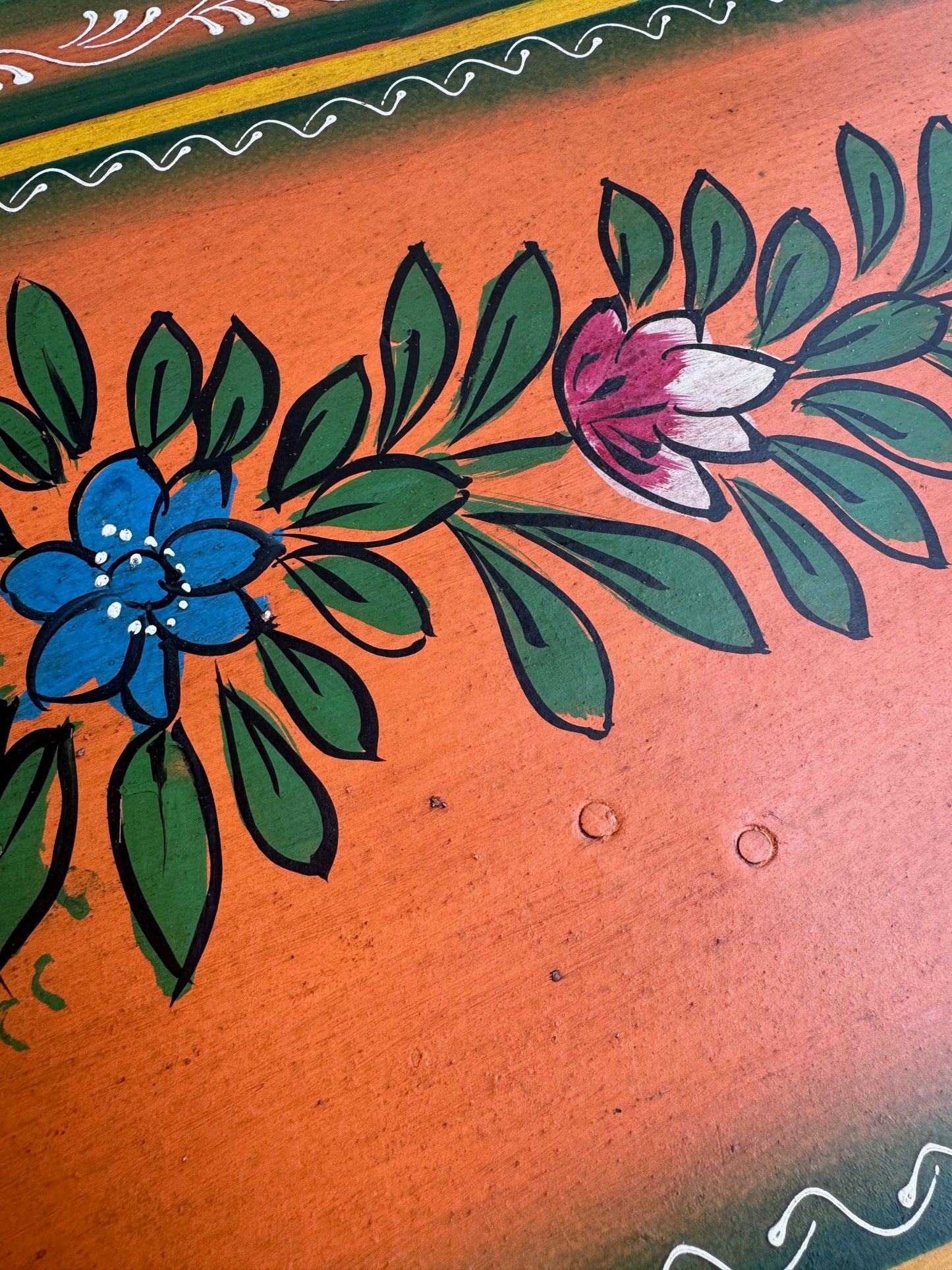 Hand Painted Trunk