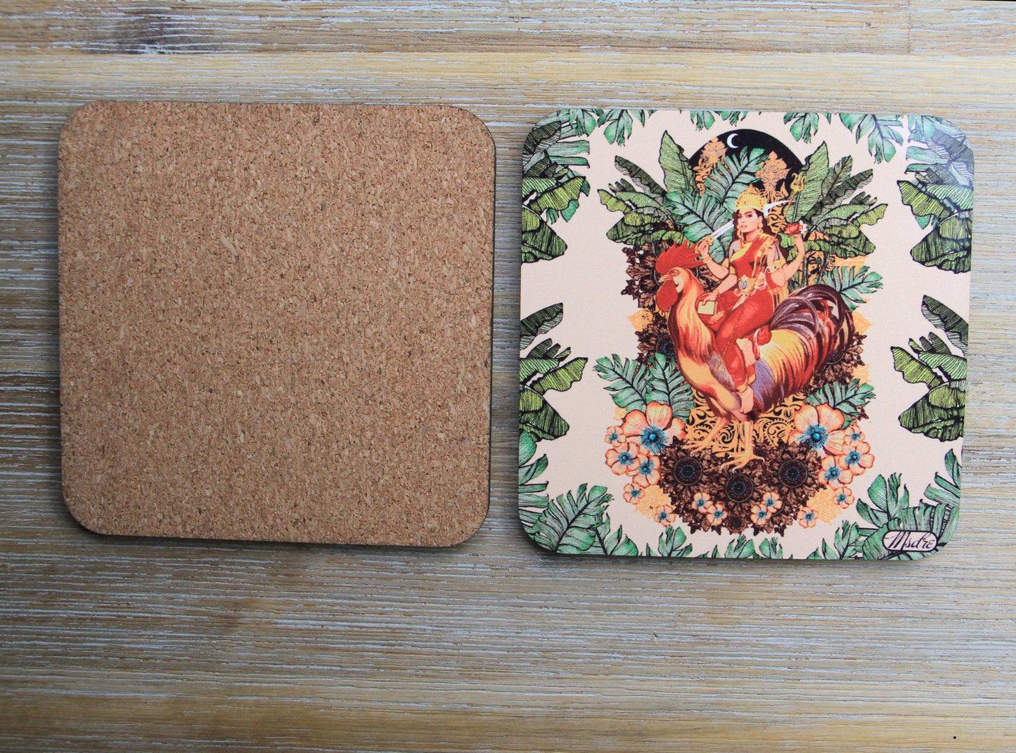Bahucharji Goddess Coaster
