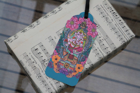 Ganesha Indian God Bookmark