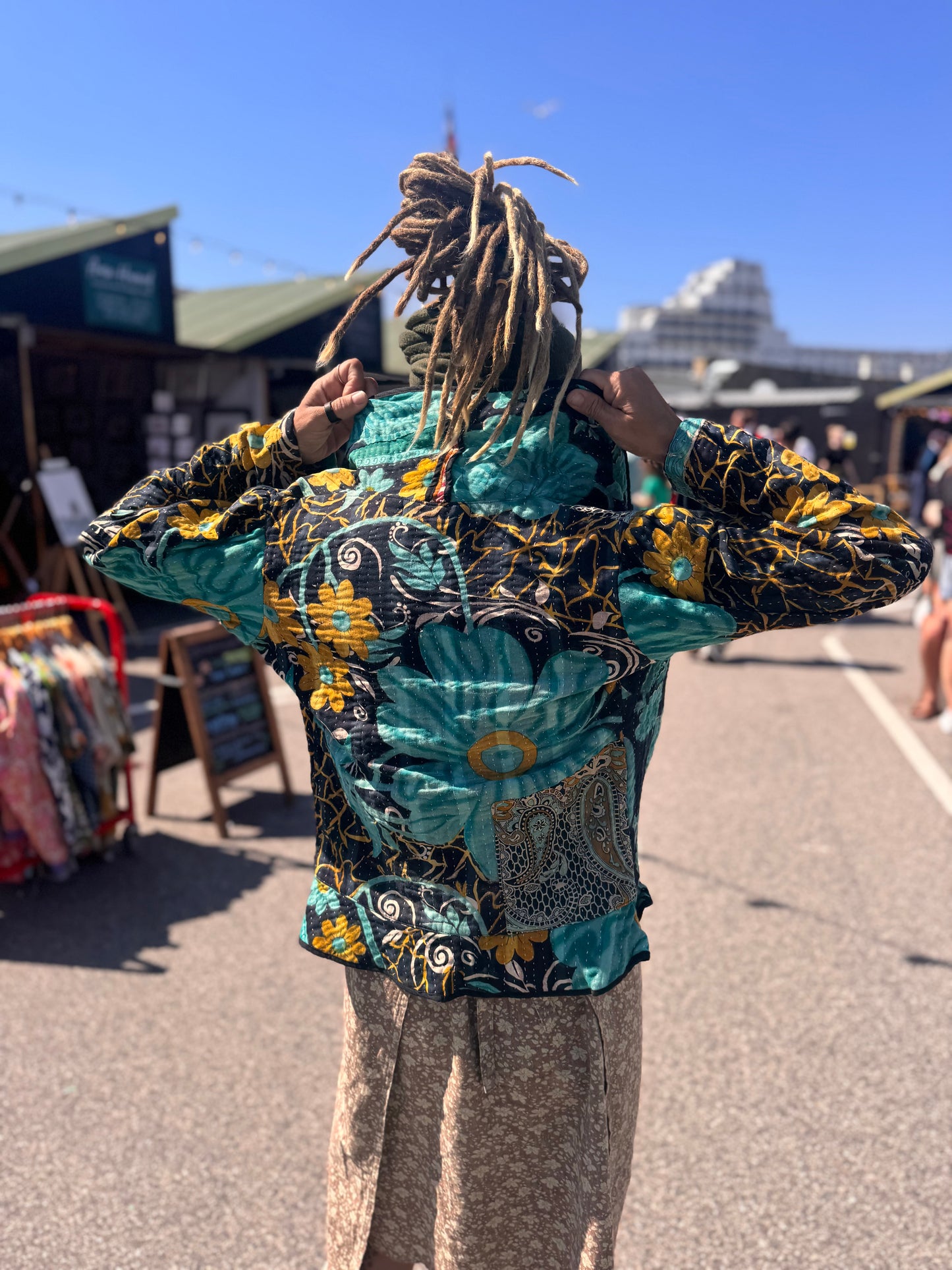 Fitted Kantha Jacket