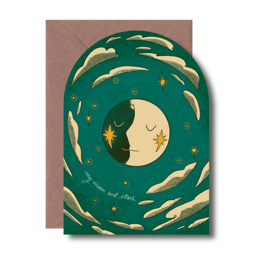 My Moon & Stars Arch Card