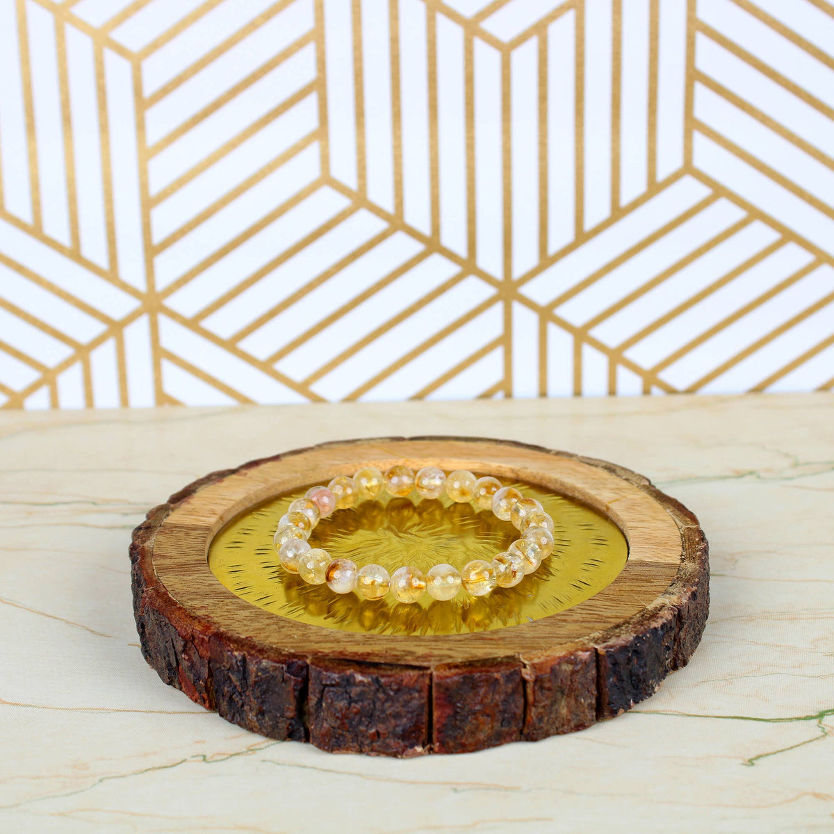 Citrine Crystal Bracelet