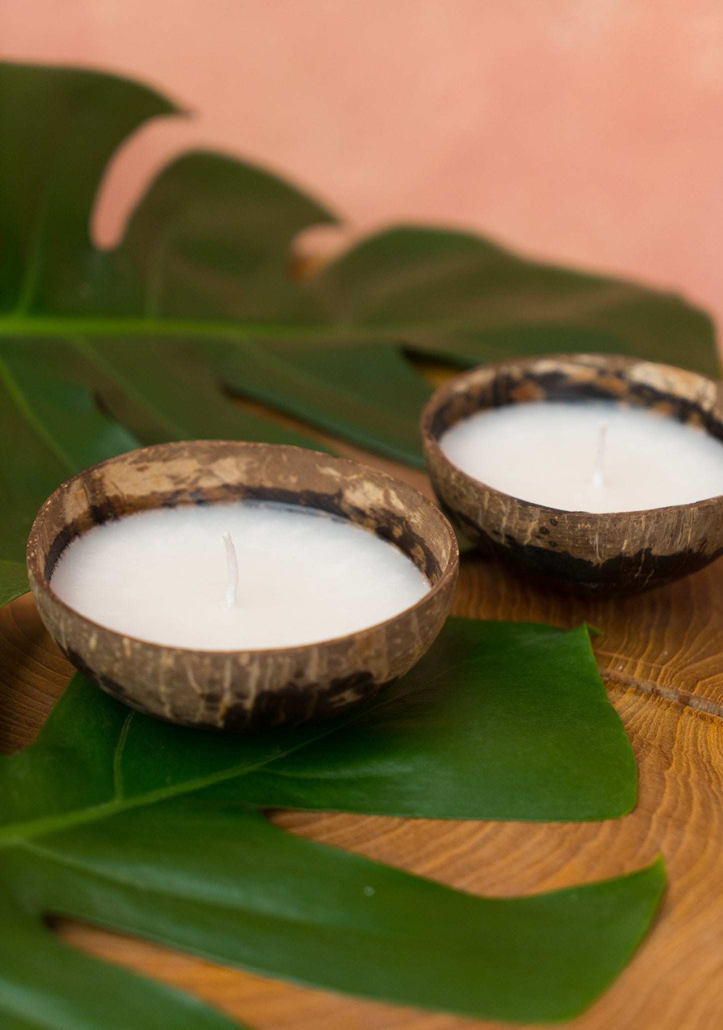Coconut Shell Candles
