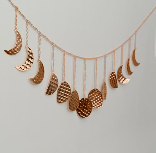 Moon Phases Wall Hanging