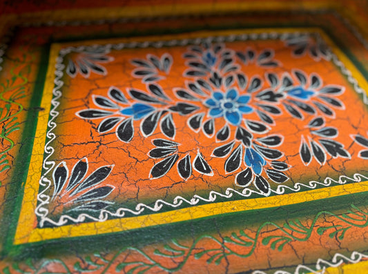 Hand Painted Trunk